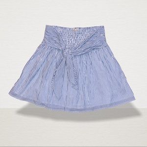 NWOT - LOFT Seersucker Striped Skirt - SIZE M